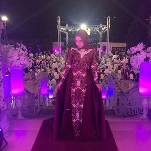 Custom Made Sequin Evening Gown